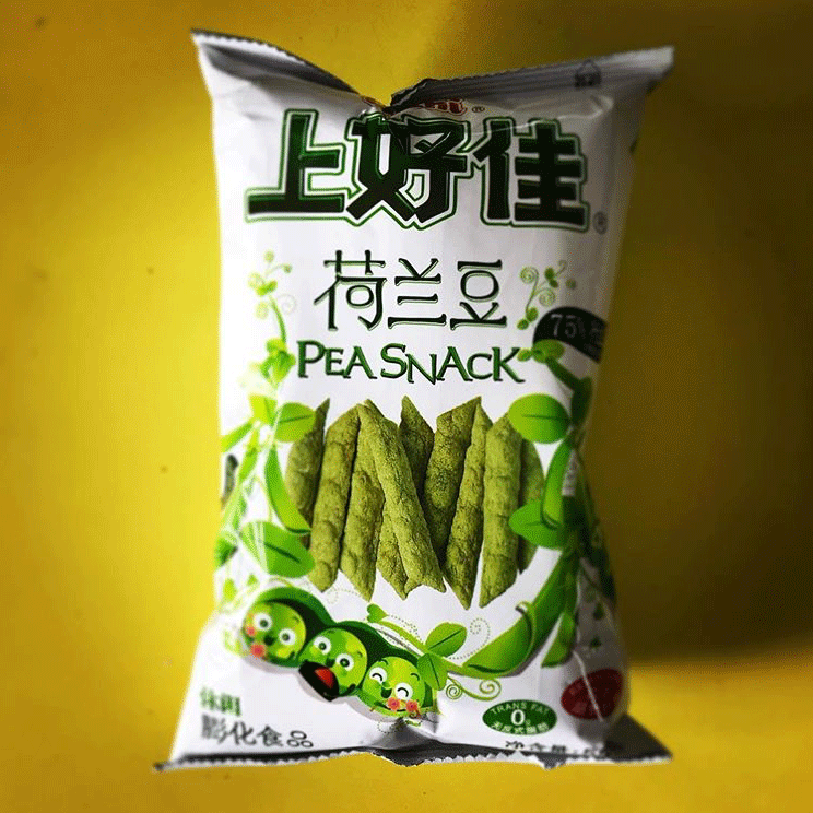 Chinese pea snack